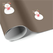 Cadeau Papier d'enneigement (Coin rond)