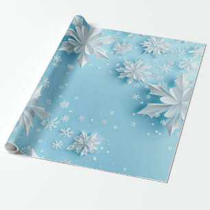 Cadeau Papier d'enneigement des lacs de neige