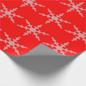 Cadeau Papier d'enneigement rouge (Coin)