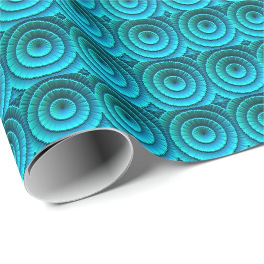Cadeau Papier d'enrobage 3D Art Abstrait 8 (Coin rond)