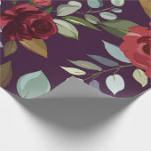 Cadeau Papier d'enrobage 60 livres Plum Plum violet Rose  (Coin)