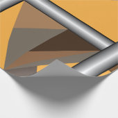 Cadeau Papier d'enrobage à barres (Coin)