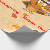 Cadeau Papier d'enrobage à bon thanksgiving