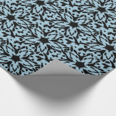 Cadeau Papier d'enrobage à fleurs (Coin)