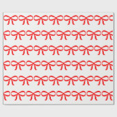 Cadeau Papier d'enrobage à mâchoires rouges (Plat)