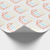 Cadeau Papier d'enrobage à néon (Coin)