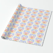 Cadeau Papier d'enrobage à néon (Déroulé)