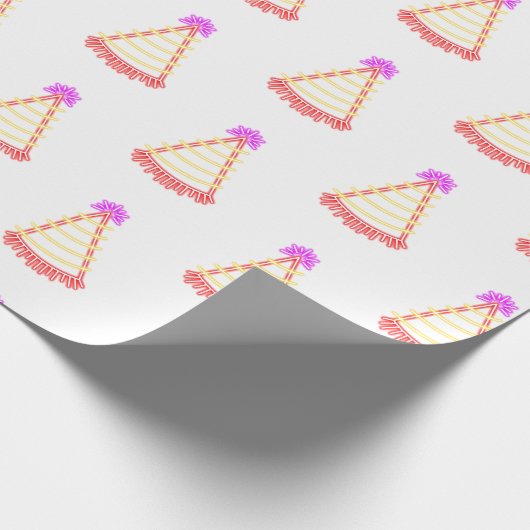 Cadeau Papier d'enrobage à néon (Coin)
