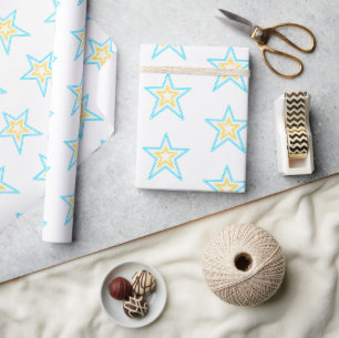 Cadeau Papier d'enrobage à néon
