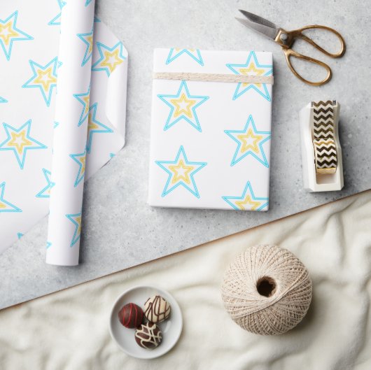 Cadeau Papier d'enrobage à néon (Artisanat)