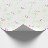 Cadeau Papier d'enrobage à néon (Coin)