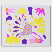 Cadeau Papier d'enrobage à plage saturée (Plat)