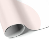 Cadeau Papier d'enrobage à point rose pâle (Coin rond)