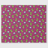 Cadeau Papier d'enrobage Aliens (Plat)
