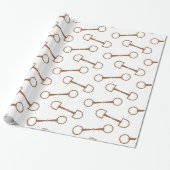 Cadeau Papier d'enrobage classique de biscuit (Déroulé)