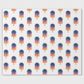 Cadeau Papier d'enrobage cosmique (Plat)