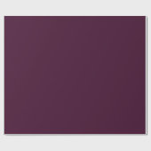 Cadeau Papier d'enrobage couleur aubergine, mat (Plat)