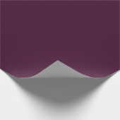 Cadeau Papier d'enrobage couleur aubergine, mat (Coin)