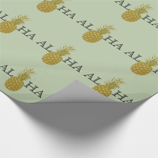Cadeau Papier d'enrobage d'ananas (Coin)