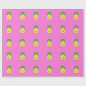 Cadeau Papier d'enrobage d'ananas doux (Plat)