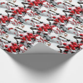 Cadeau Papier d'enrobage de baies rouges (Coin)