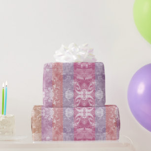 Cadeau Papier d'enrobage de bande de lavande