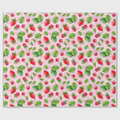 Cadeau Papier d'enrobage de Berry mignonne (Plat)