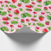 Cadeau Papier d'enrobage de Berry mignonne (Coin)