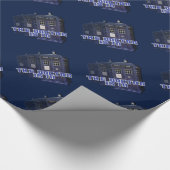 Cadeau Papier d'enrobage de boîte d'appel de la police 2 (Coin)