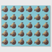 Cadeau Papier d'enrobage de carlin (Plat)