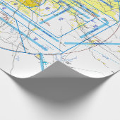 Cadeau Papier d'enrobage de carte d'aviation (Coin)