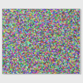 Cadeau Papier d'enrobage de cercles empilés (Plat)