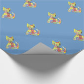 Cadeau Papier d'enrobage de chaton recouvert (Coin)