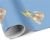 Cadeau Papier d'enrobage de chaton recouvert (Coin rond)