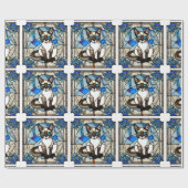 Cadeau Papier d'enrobage de chats en siamese en verre ten (Plat)
