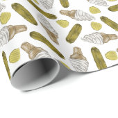 Cadeau Papier d'enrobage de chiche et de crème glacée (Coin rond)