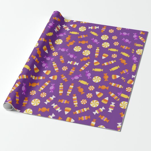 Cadeau Papier d'enrobage de conception de bonbons (Déroulé)