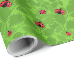 Cadeau Papier d'enrobage de conception Ladybug