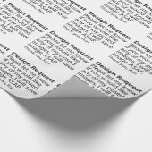 Cadeau Papier d'enrobage de demande de conception (Coin)