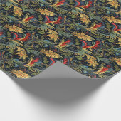 Cadeau Papier d'enrobage de design Chinoiserie (Coin)