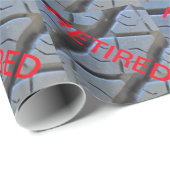 Cadeau Papier d'enrobage de dévidoirs de pneus (Coin rond)