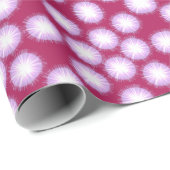 Cadeau Papier d'enrobage de fée violet (Coin rond)