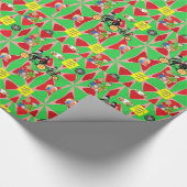 Cadeau Papier d'enrobage de fêtes des pères (Coin)