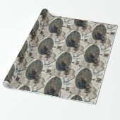 Cadeau Papier d'enrobage de fêtes des pères (Déroulé)