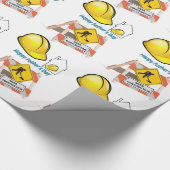 Cadeau Papier d'enrobage de fêtes des pères (Coin)