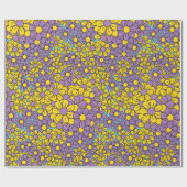 Cadeau Papier d'enrobage de flacons à fleurs (Plat)