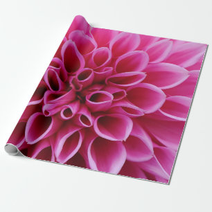 Cadeau Papier d'enrobage de fond rose