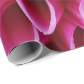 Cadeau Papier d'enrobage de fond rose (Coin rond)