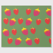 Cadeau Papier d'enrobage de fraises (Plat)