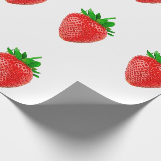 Cadeau Papier d'enrobage de fraises (Coin)